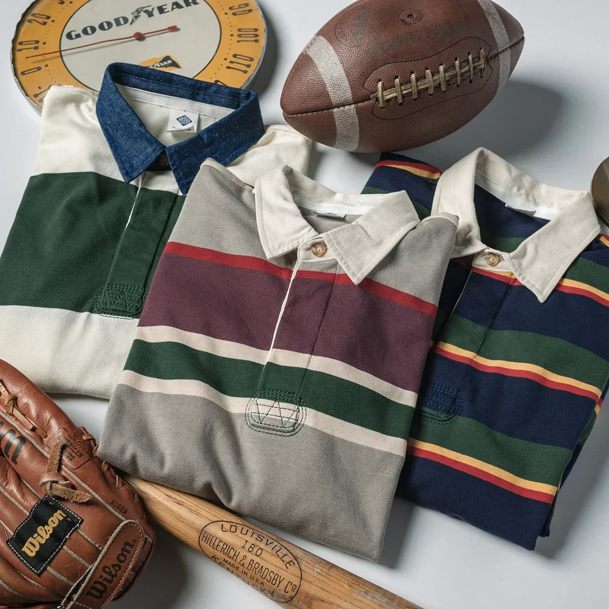 Traditional University Long Sleeve Polo Tee - OutfitLondon