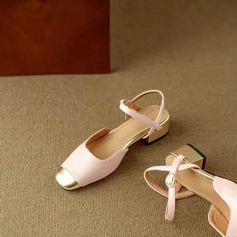 Elegant Ankle Strap Shoes