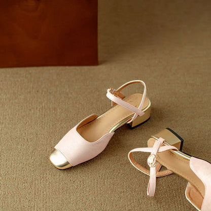 Elegant Ankle Strap Shoes