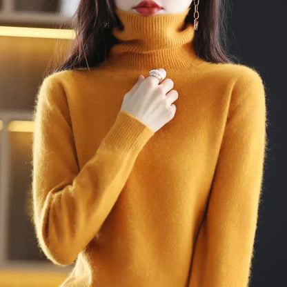 Premium Warm Cashmere Crew Sweater - OutfitLondon