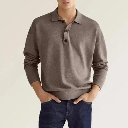 Timeless Men's Polo Shirt – Comfort Fit Crew Neck Tee