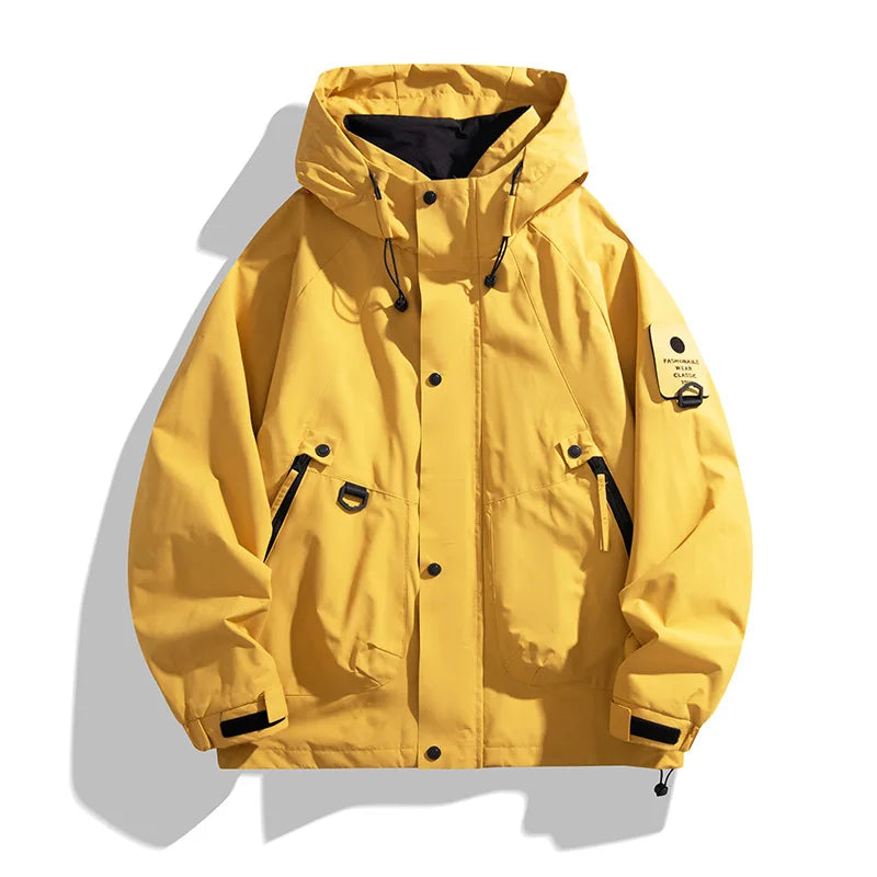 Breathable Outdoor Raincoat Jacket - OutfitLondon
