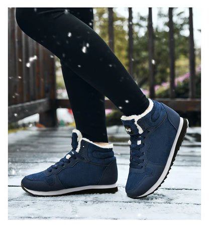 Warm Waterproof Snow Boots for Men and Women
