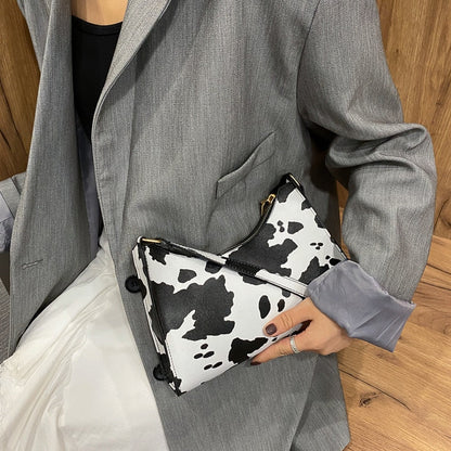 Fashionable Black White Stripe Tote Bag