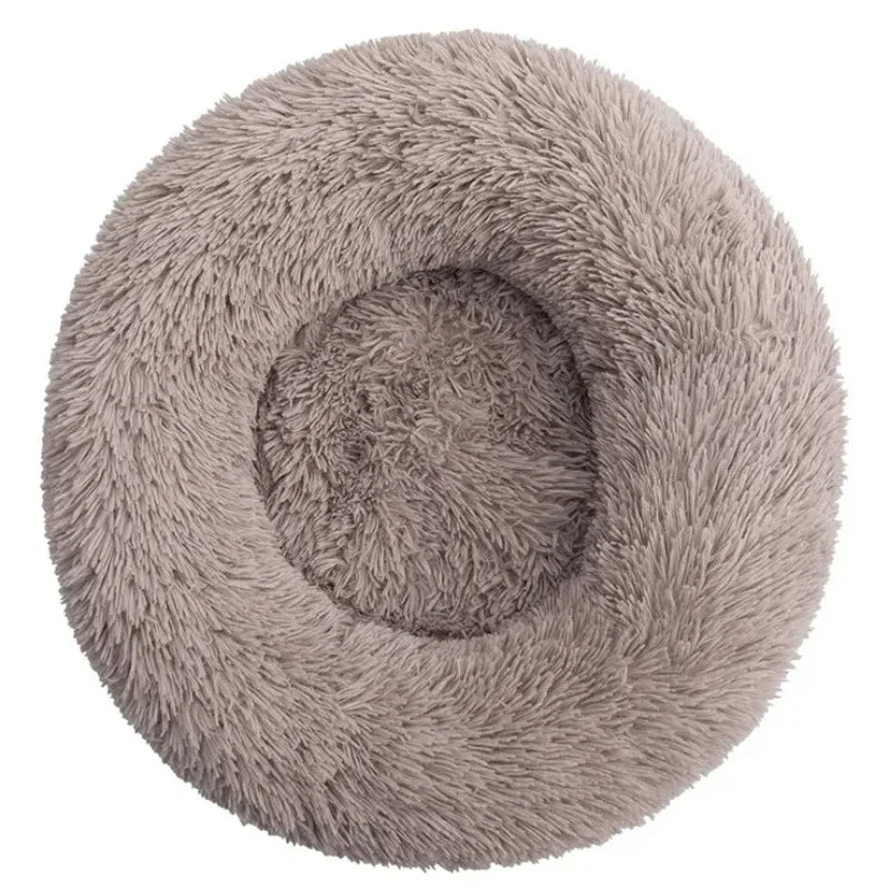 Plush Cozy Pet Bed for Cats and Dogs