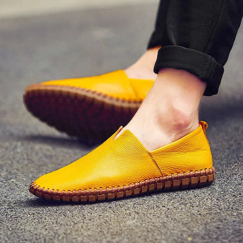 Luxury Leather Loafers - Premium Italian Style Shoes