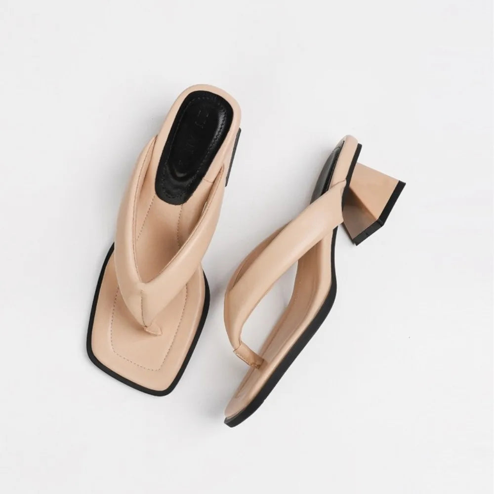 Classic High Heel Beach Sandals