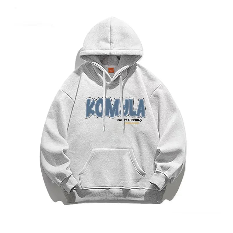 Comfortable Casual Men's Hooded Sweatshirt