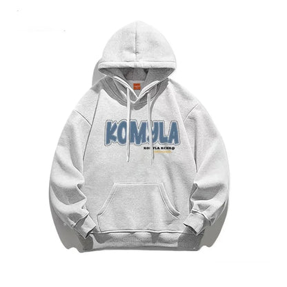 Comfortable Casual Men's Hooded Sweatshirt