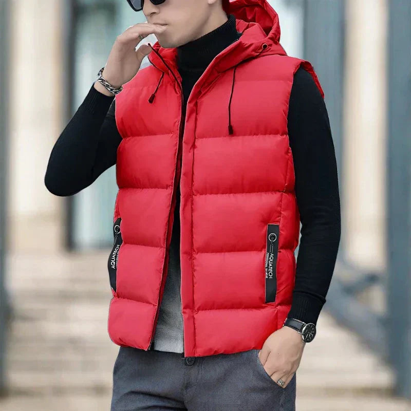 Warm Padded Slim Fit Quilted Vest