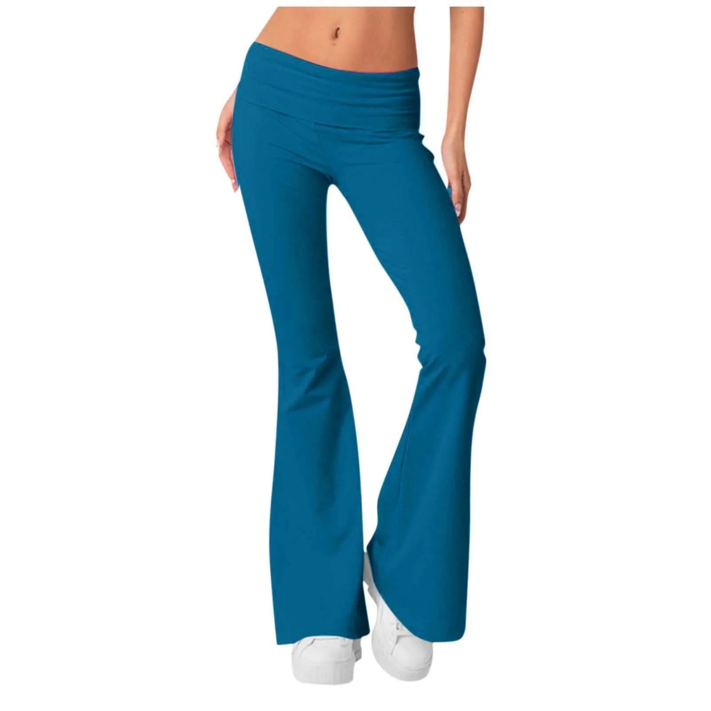 Relaxed Fit Wide Leg Yoga Pants