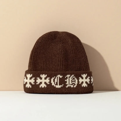 Colorful Patterned Unisex Winter Beanie Hat