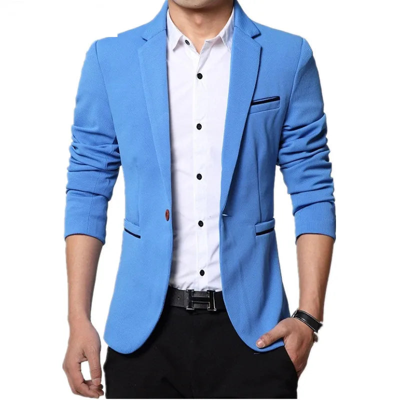Slim Fit Classic Mens Suit Jacket