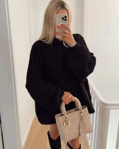 Cozy Women's Oversized Sweater Dress