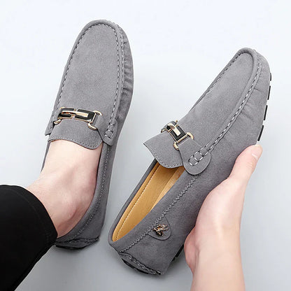 Luxury Soft Leather Slip On Shoes