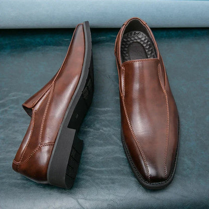 Premium Real Leather Slip On Shoes