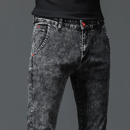 Slim Fit Black Denim Jeans