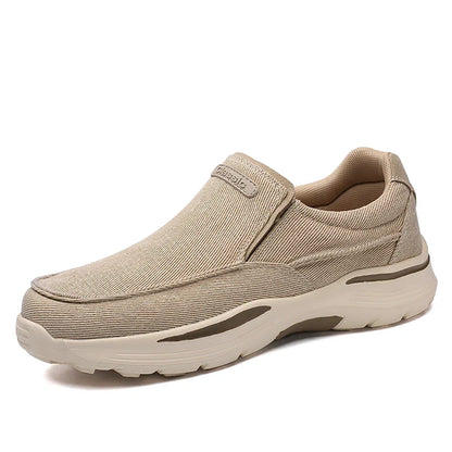 Lightweight Casual Blue Slip On Shoes - OutfitLondon