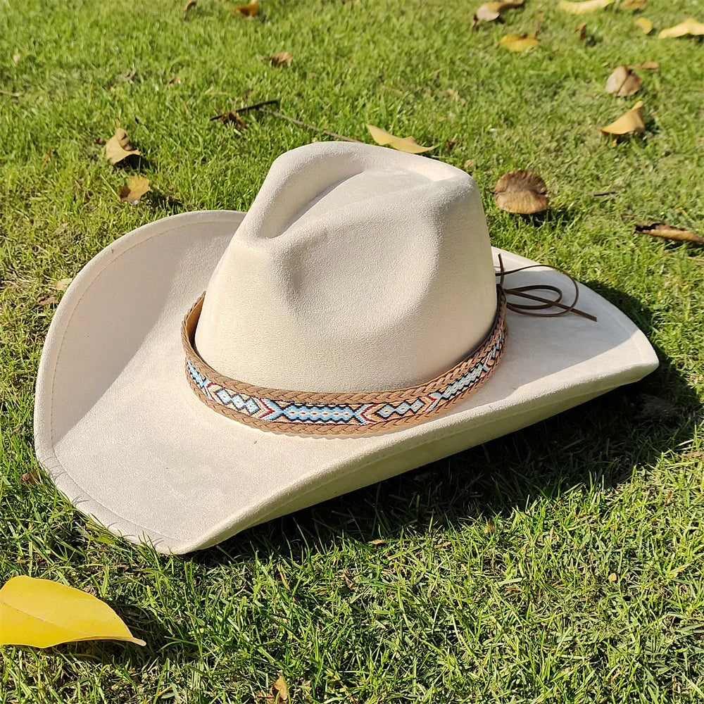 Comfortable Extra Large Western Hat One Size Fits All - OutfitLondon