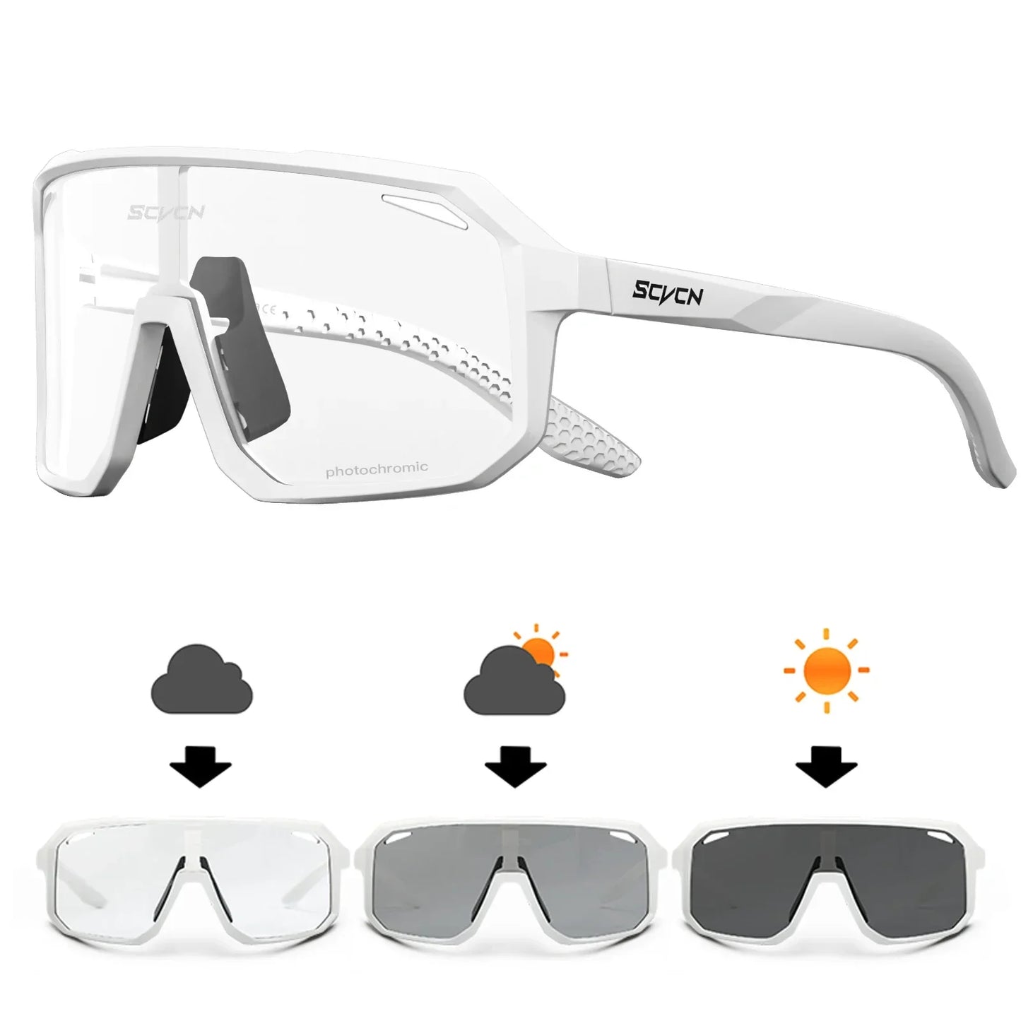 Sleek Athletic Sunglasses for Men