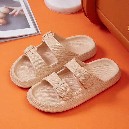 Comfortable Foam Slide Sandals - OutfitLondon