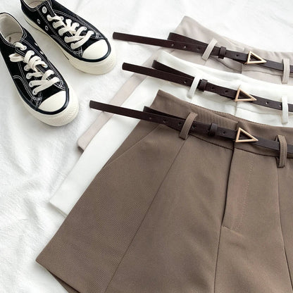 Fashionable High Waist Women's Shorts