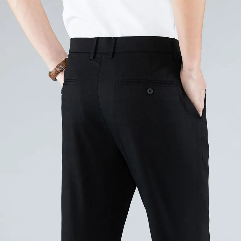 Breathable Soft Linen Straight Leg Pants