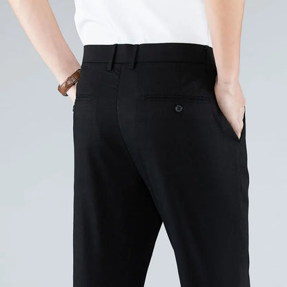 Breathable Soft Linen Straight Leg Pants