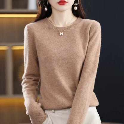 Soft Plush Cashmere Winter Pullover Sweater