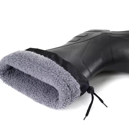 Warm Insulated Rain Boots with Fleece