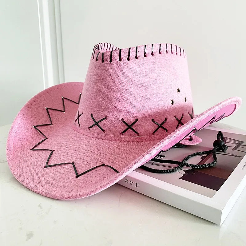 Glamorous Bling Western Bridal Hat