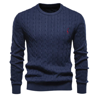 Comfortable Mens Wild Print Crew Sweatshirt