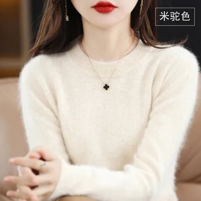 Premium Cozy Cashmere Women's Pullover Sweater