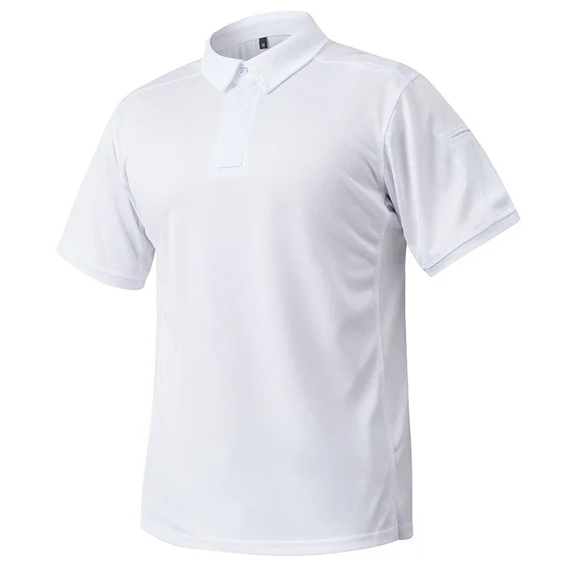 Men's Moisture Wicking Slim Fit Polo Shirt