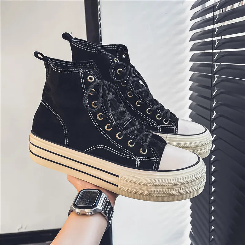 Sam - Unisex Black Ankle Boots | Soft Faux Leather Boots