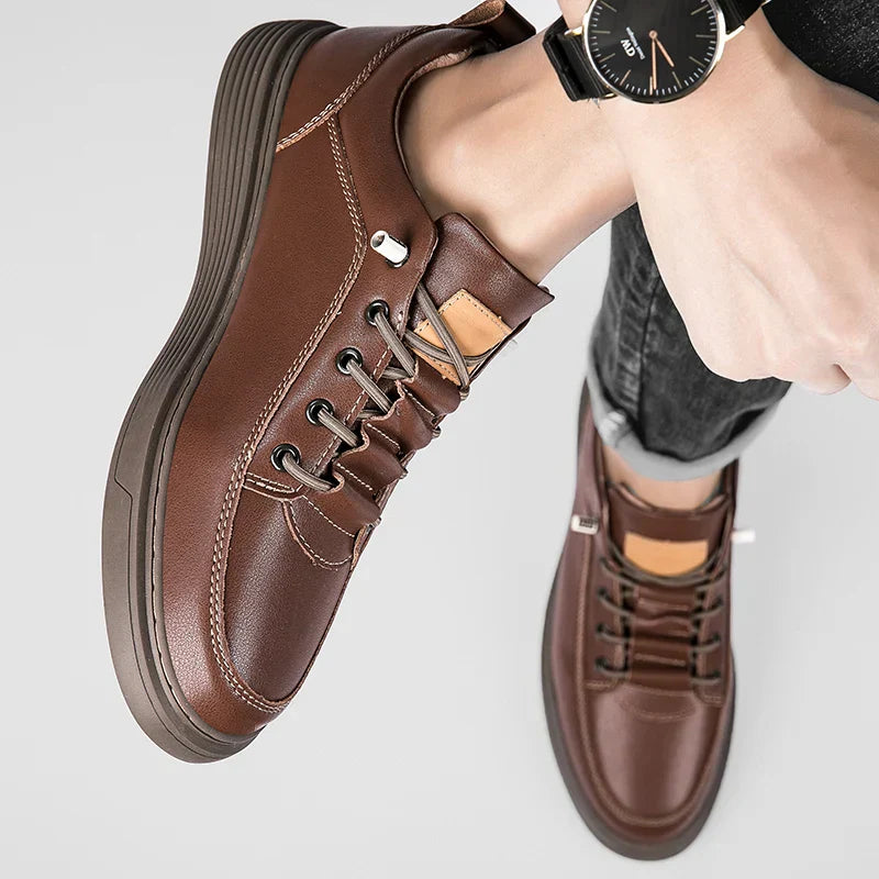 Authentic Premium Leather Running Shoes