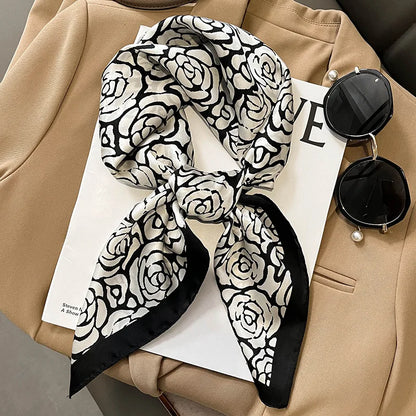 Warm Plaid Women's Scarf Neck Wrap Accessory