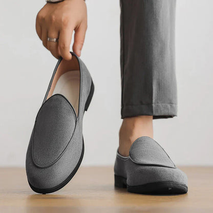 Luxurious Suede Slip On Shoes