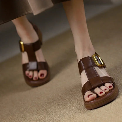 Luxury Flat Summer Sandals