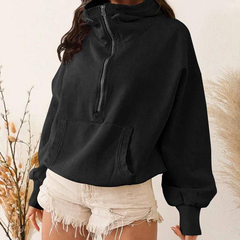 Soft Relaxed Fit Women's Hoodie Sweatshirt