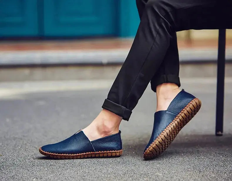 Luxury Leather Loafers - Premium Italian Style Shoes