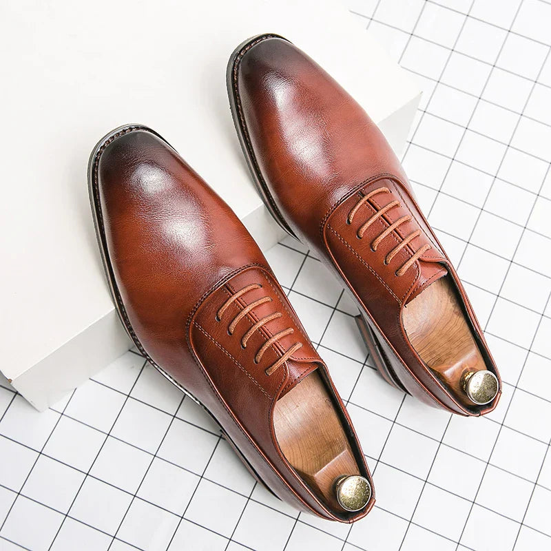 Classic Genuine Leather Oxfords