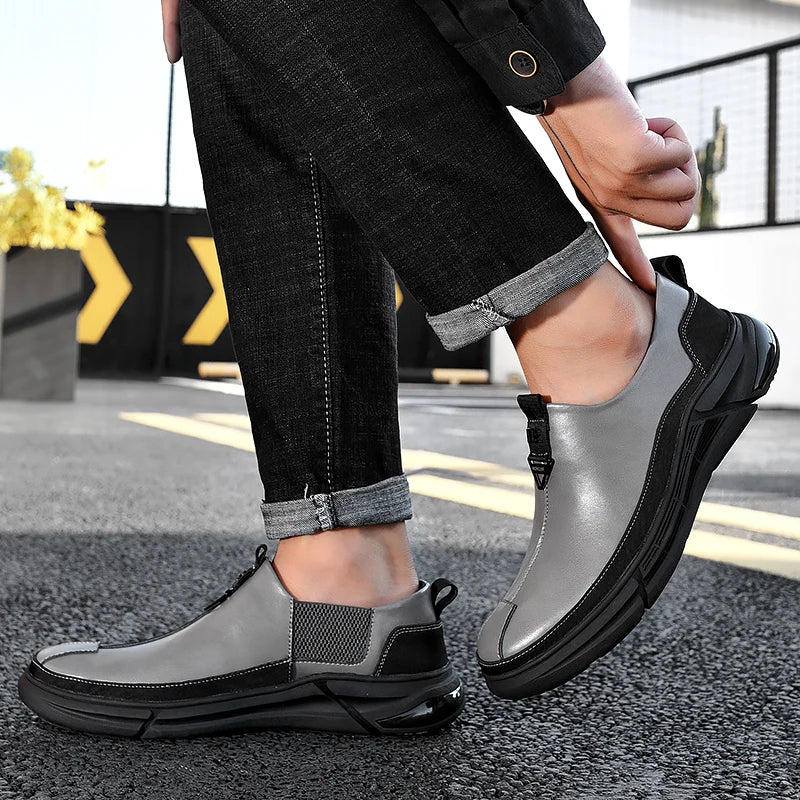 Authentic Brown Leather Footwear