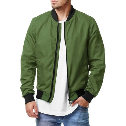 Women's Fashion Bomber Jacket Casual Outerwear - OutfitLondon