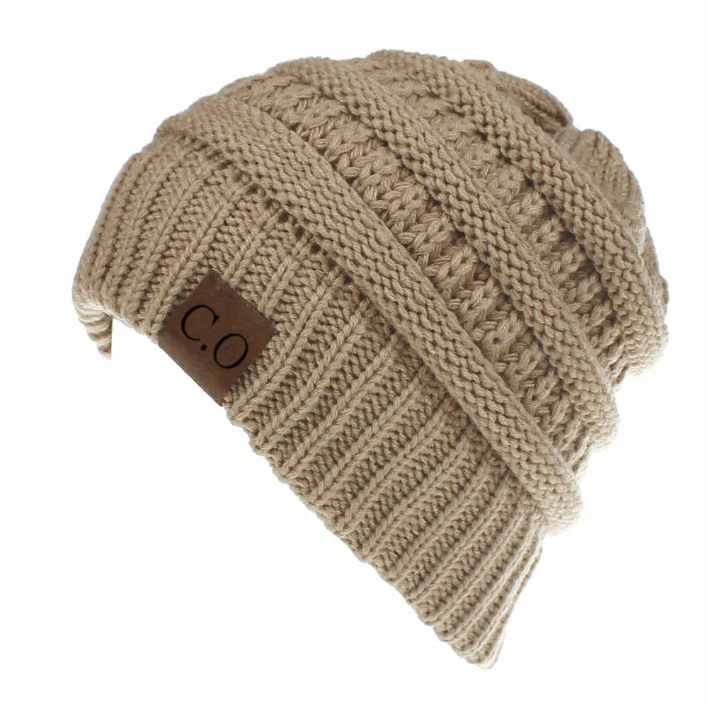 Soft Warm Winter Knit Beanie Hat