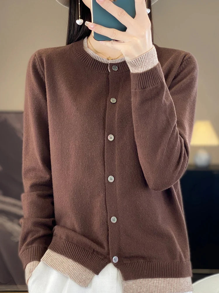 Lightweight Pastel Open Cardigan Sweater for Women