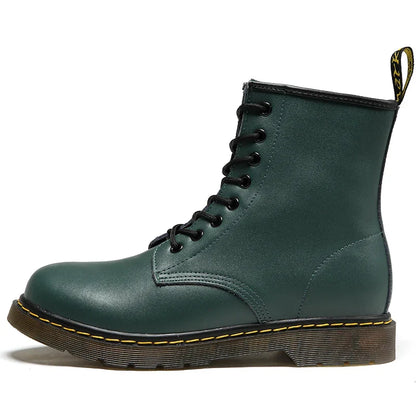 Comfortable Thermal Leather Ankle Boots for Men