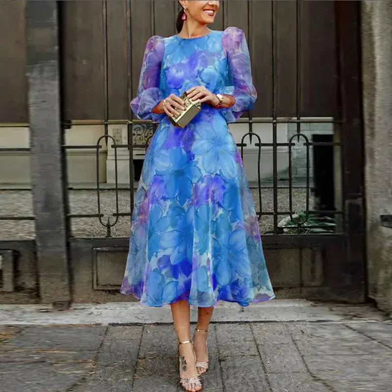 Chic Semi-Formal Cap Sleeve Dress