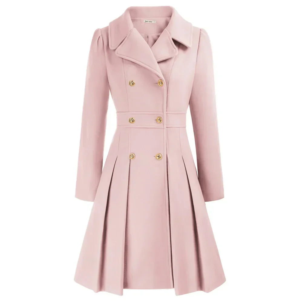 Classic Women's Wool Peacoat
