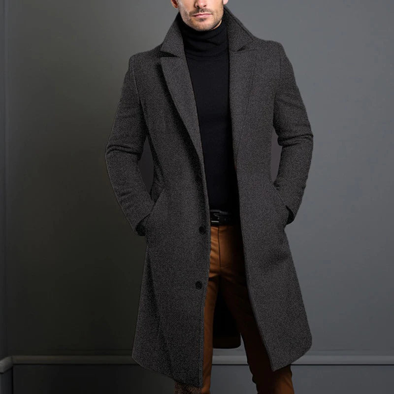 Warm Mens Thick Parka Jacket